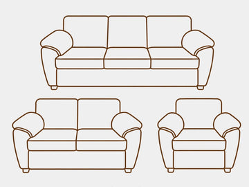Funda de mueble 3-2-1