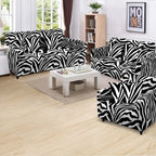 Funda de mueble 3-2-1 Terciopelo printed con 6 fundas de cojines