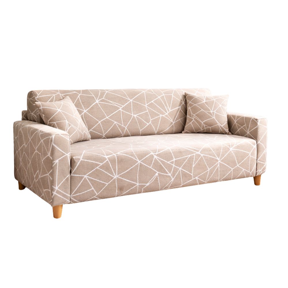 Funda de mueble 3-2-1 con 6 fundas de cojines Diseño Modern Lines