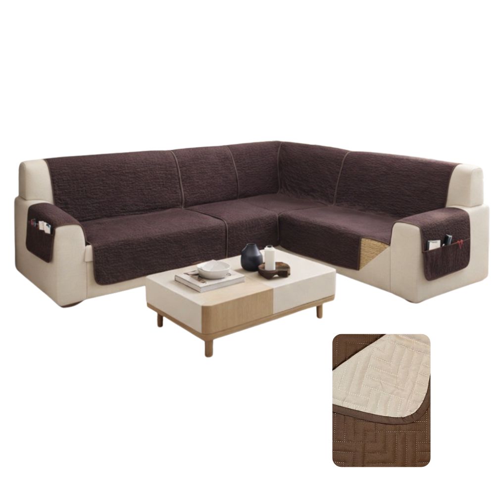 rotector de sofá modular 4 pzs Reversible e impermeable