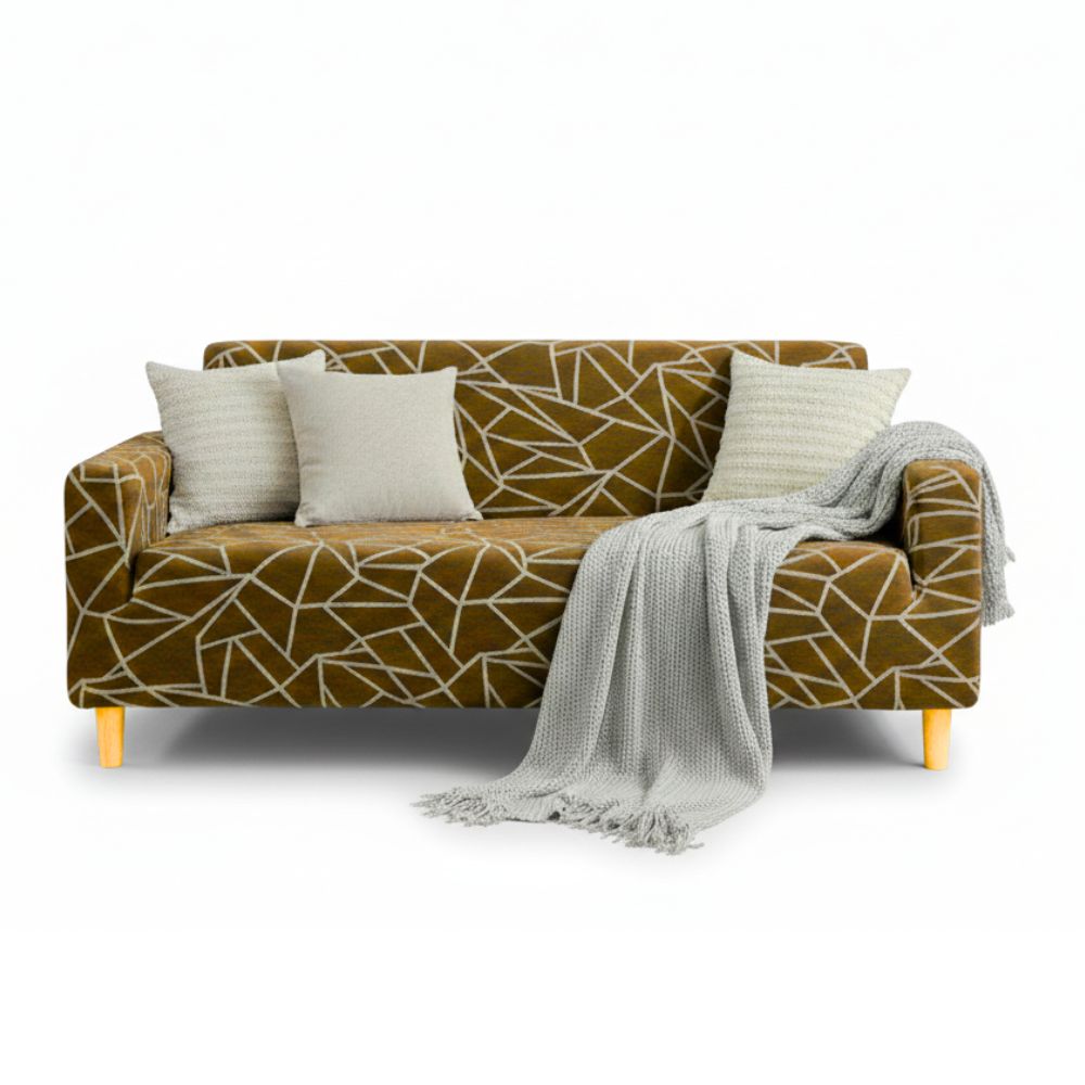 Funda de mueble 3-2-1 con 6 fundas de cojines Diseño Modern Lines