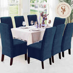 Funda de silla en terciopelo liso