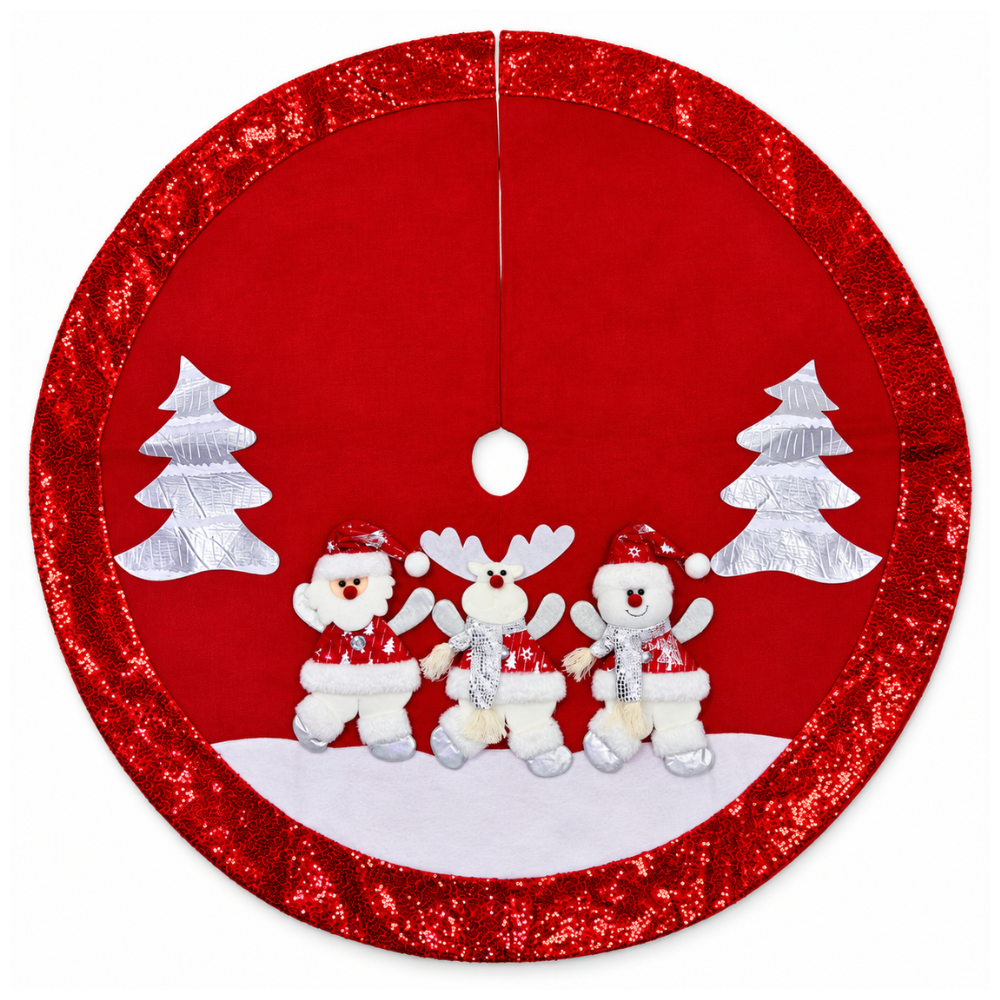 Piso de Árbol Navideño Merry Christmas