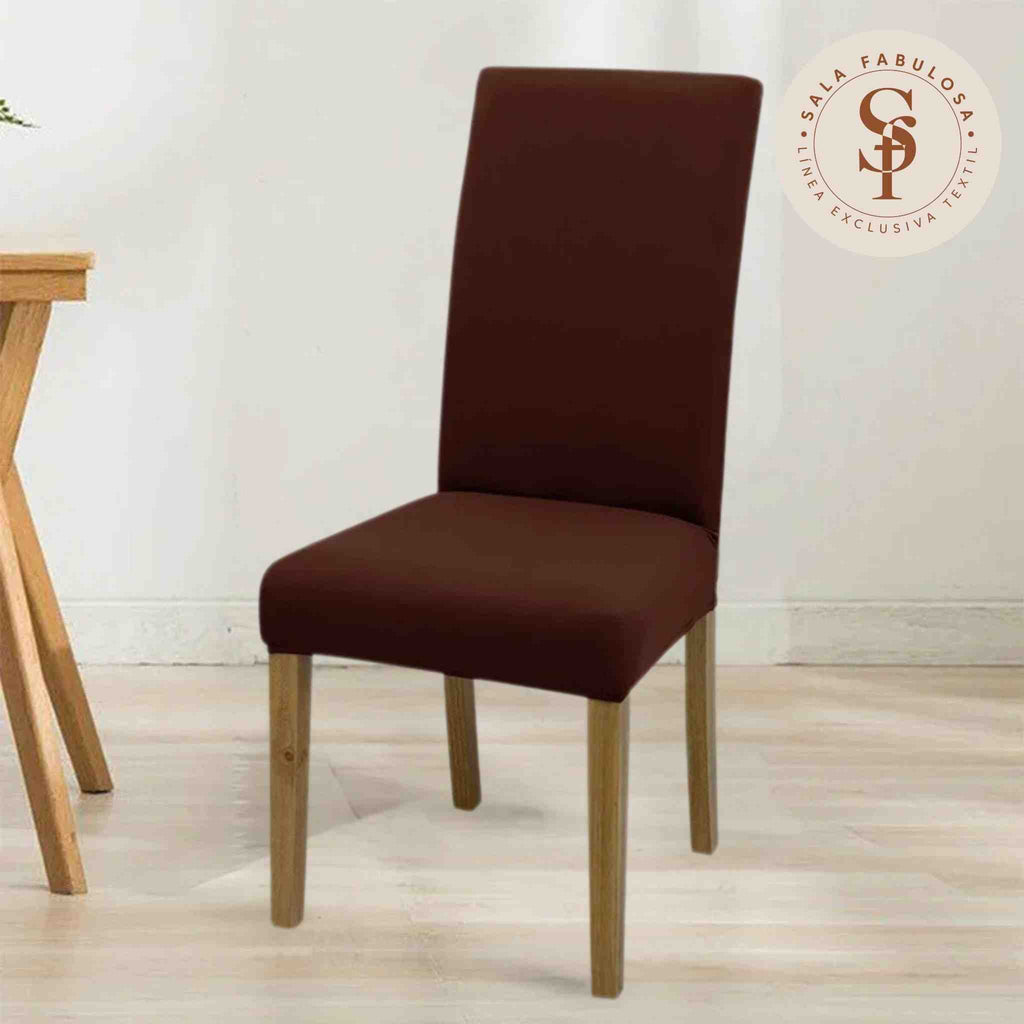 Funda de silla lycra color entero