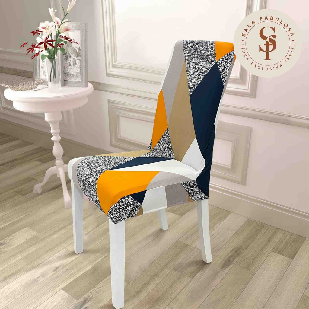 Funda de silla en lycra estampado