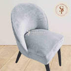 Funda de Silla vintage en terciopelo liso