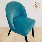 Funda de Silla vintage en terciopelo liso