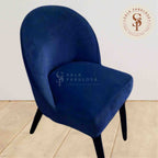 Funda de Silla vintage en terciopelo liso