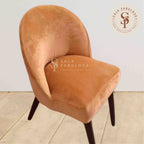 Funda de Silla vintage en terciopelo liso