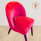 Funda de Silla vintage en terciopelo liso