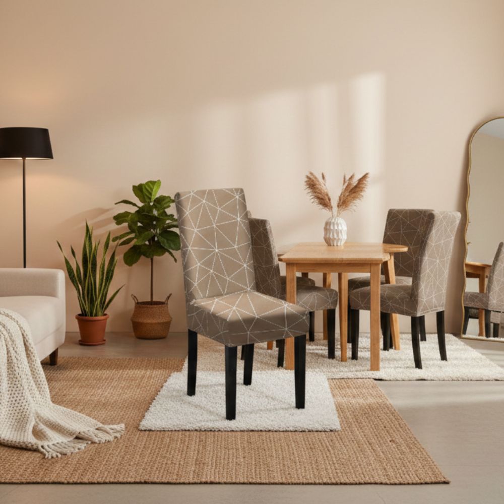 Funda de silla 8 piezas Diseño Modern Lines