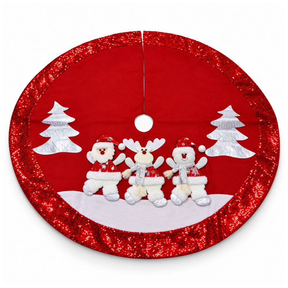 Piso de Árbol Navideño Merry Christmas