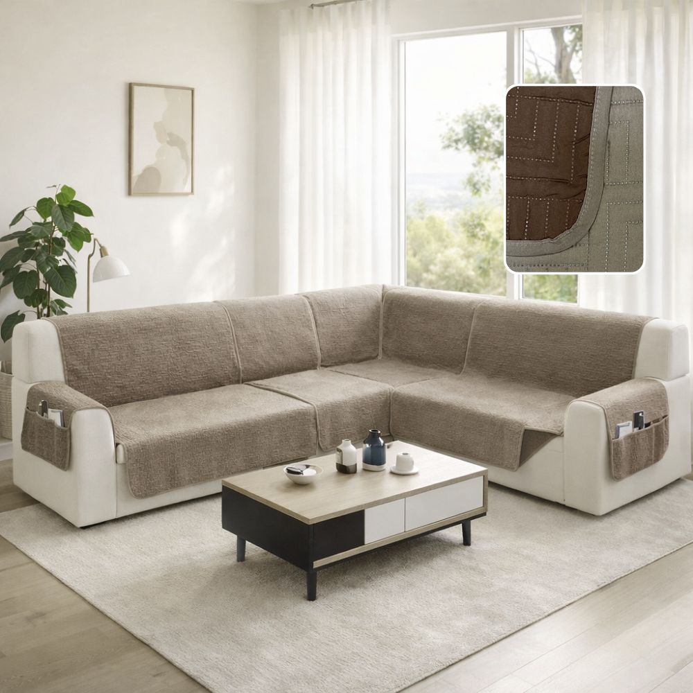 rotector de sofá modular 4 pzs Reversible e impermeable