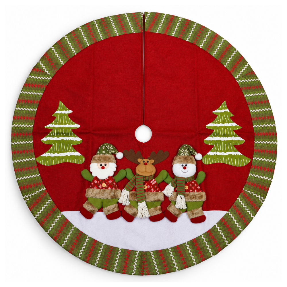 Piso de Árbol Navideño Merry Christmas
