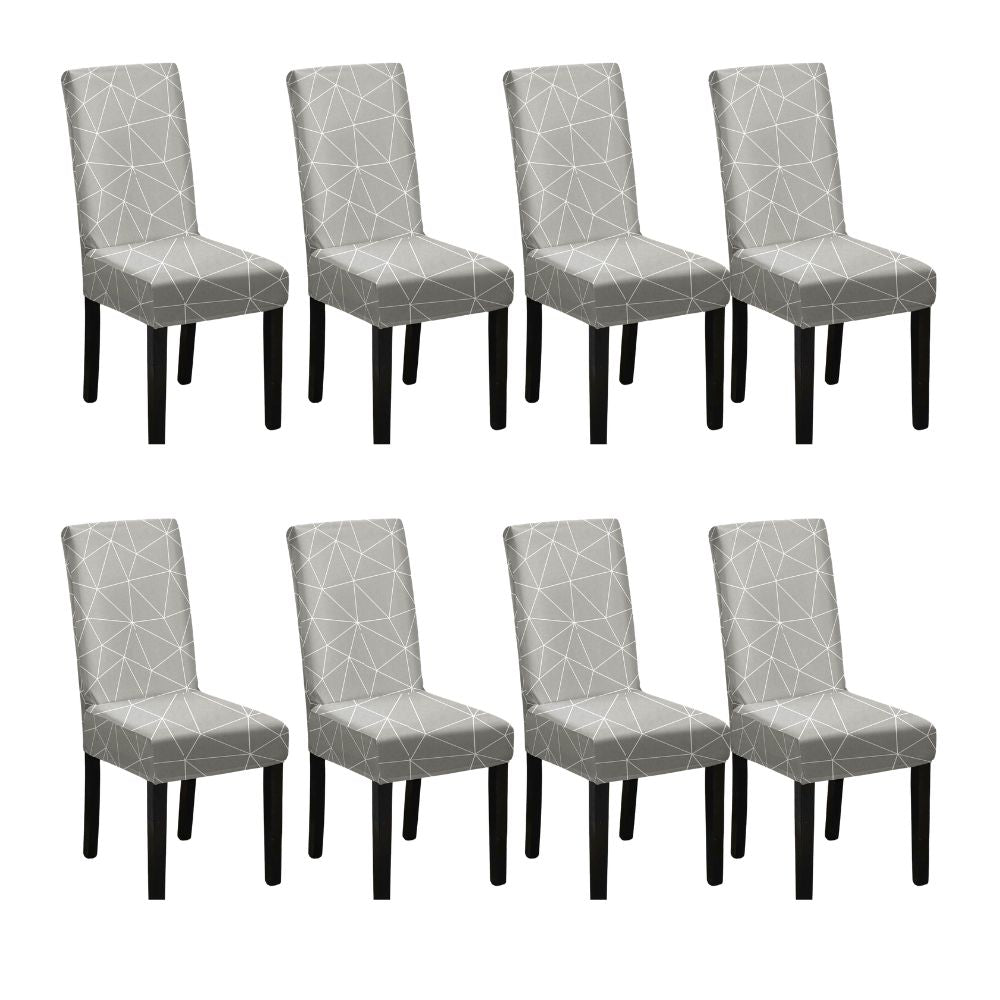 Funda de silla 8 piezas Diseño Modern Lines