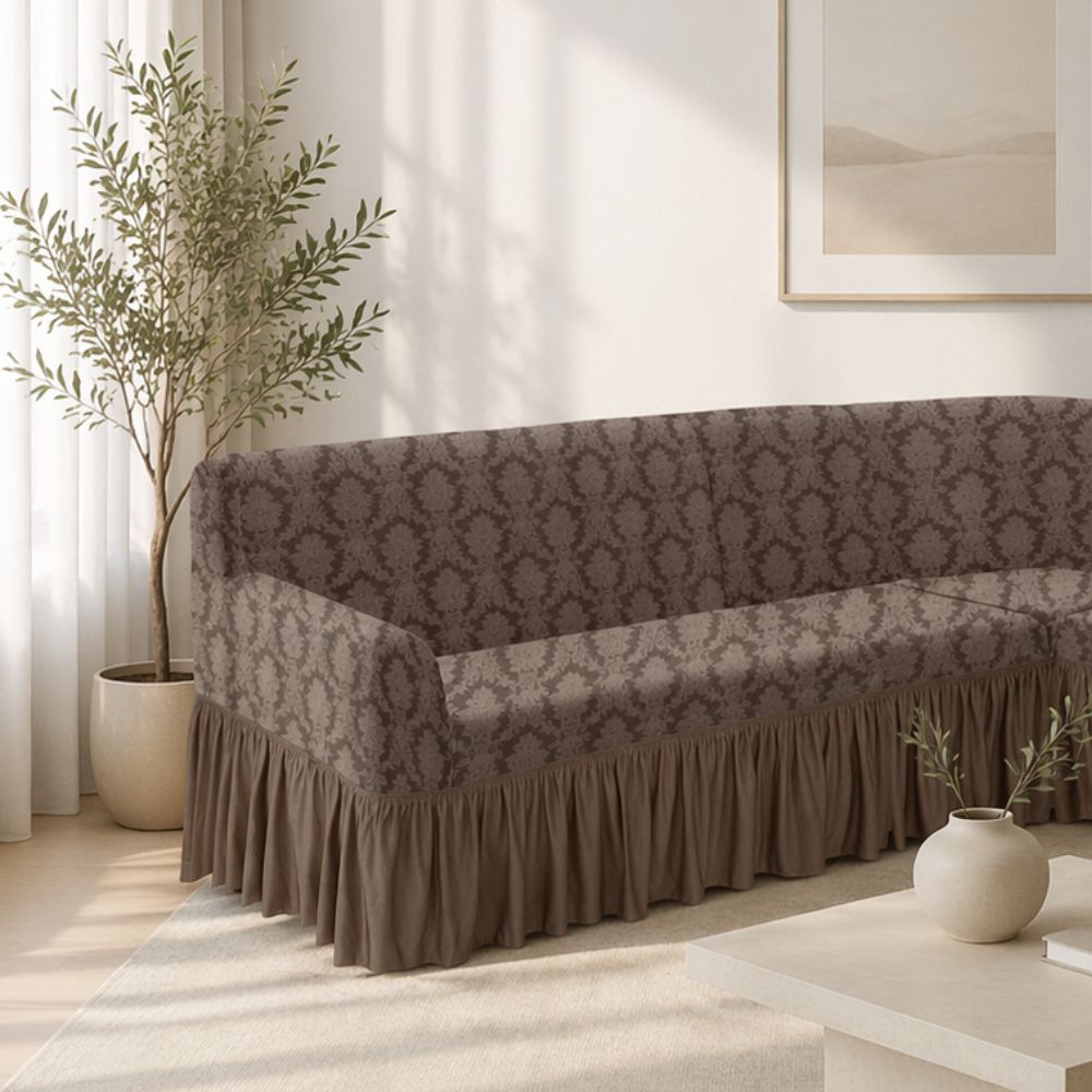 Funda de mueble modular 4 piezas  - Alto relieve Damasco