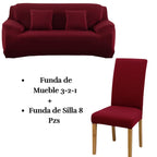PACK LYCRA ENTERO : Funda de mueble con silla Lycra entero