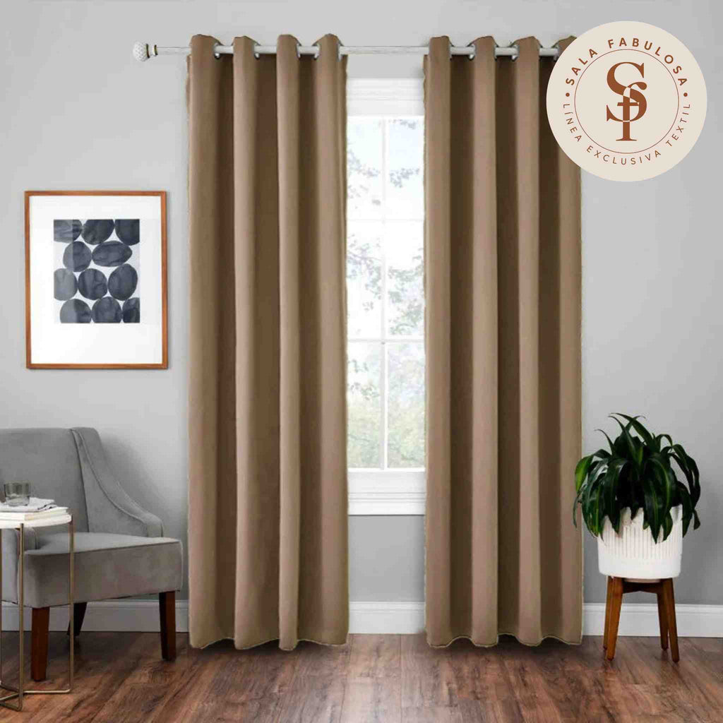 Pack Ventana de Ensueño: Cortina + tubo 3mts