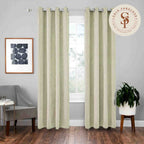 Cortina Jackquard Rustico