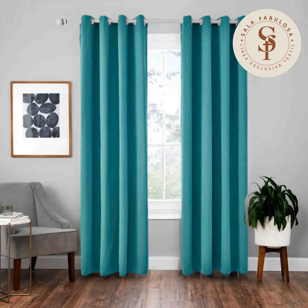 Pack Ventana de Ensueño: Cortina + tubo 3mts