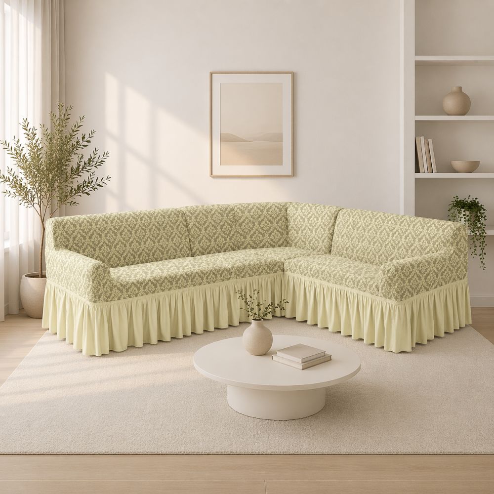 Funda de mueble modular 4 piezas  - Alto relieve Damasco