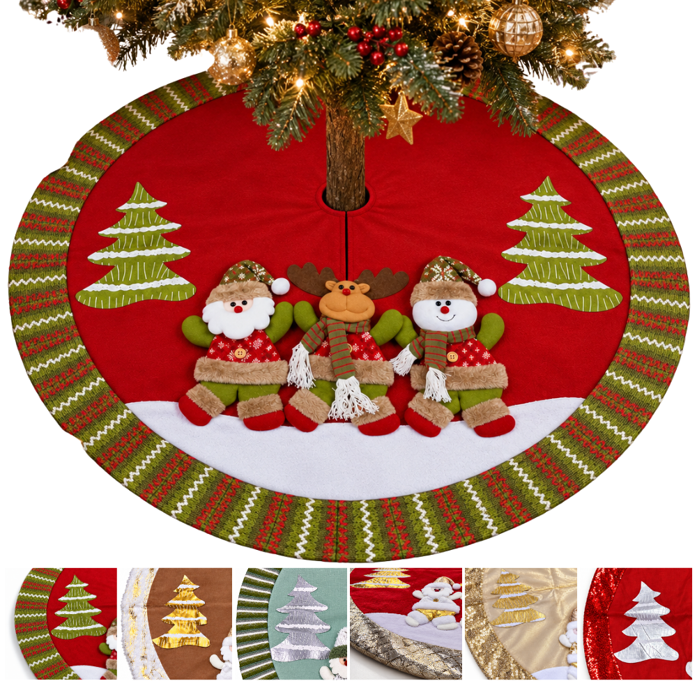 Piso de Árbol Navideño Merry Christmas