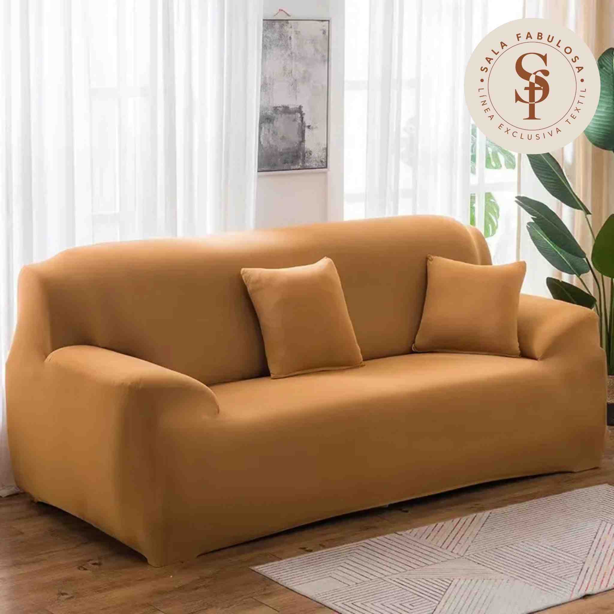 Funda de mueble 3-2-1 en Lycra color entero