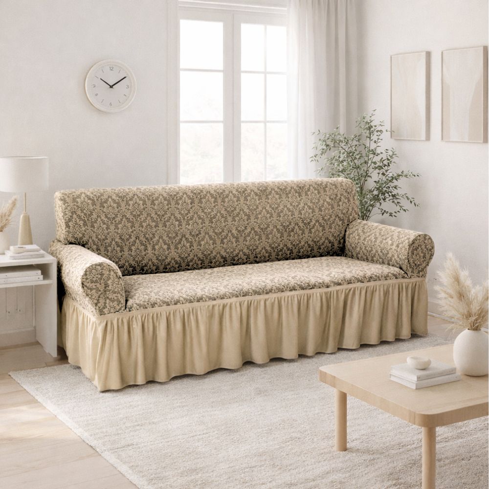 Funda de mueble 3-2-1 alto relieve Damasco