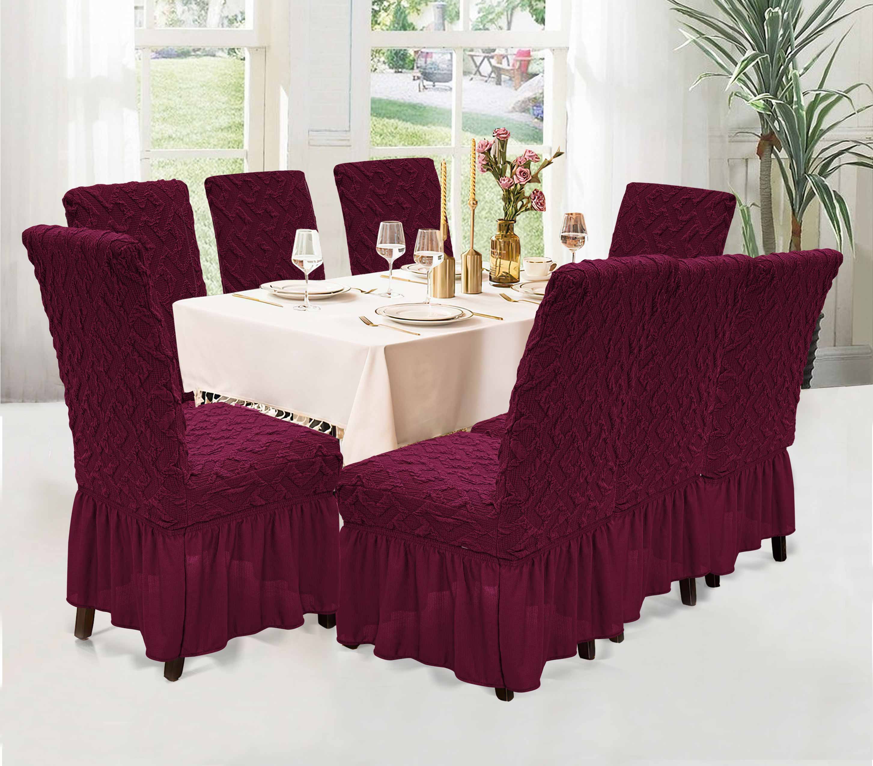 Funda de silla 8 piezas - Alto relieve Natural Culture