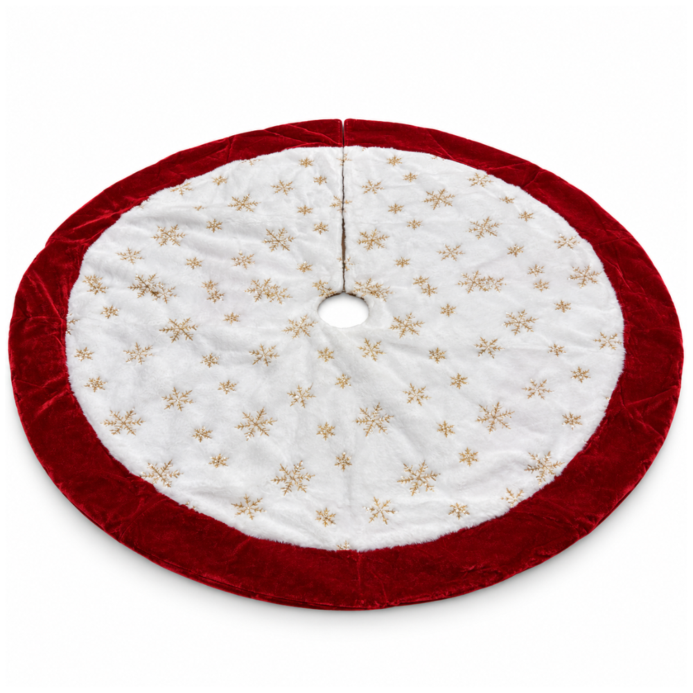 Piso de Árbol Navideño White Christmas Peluche