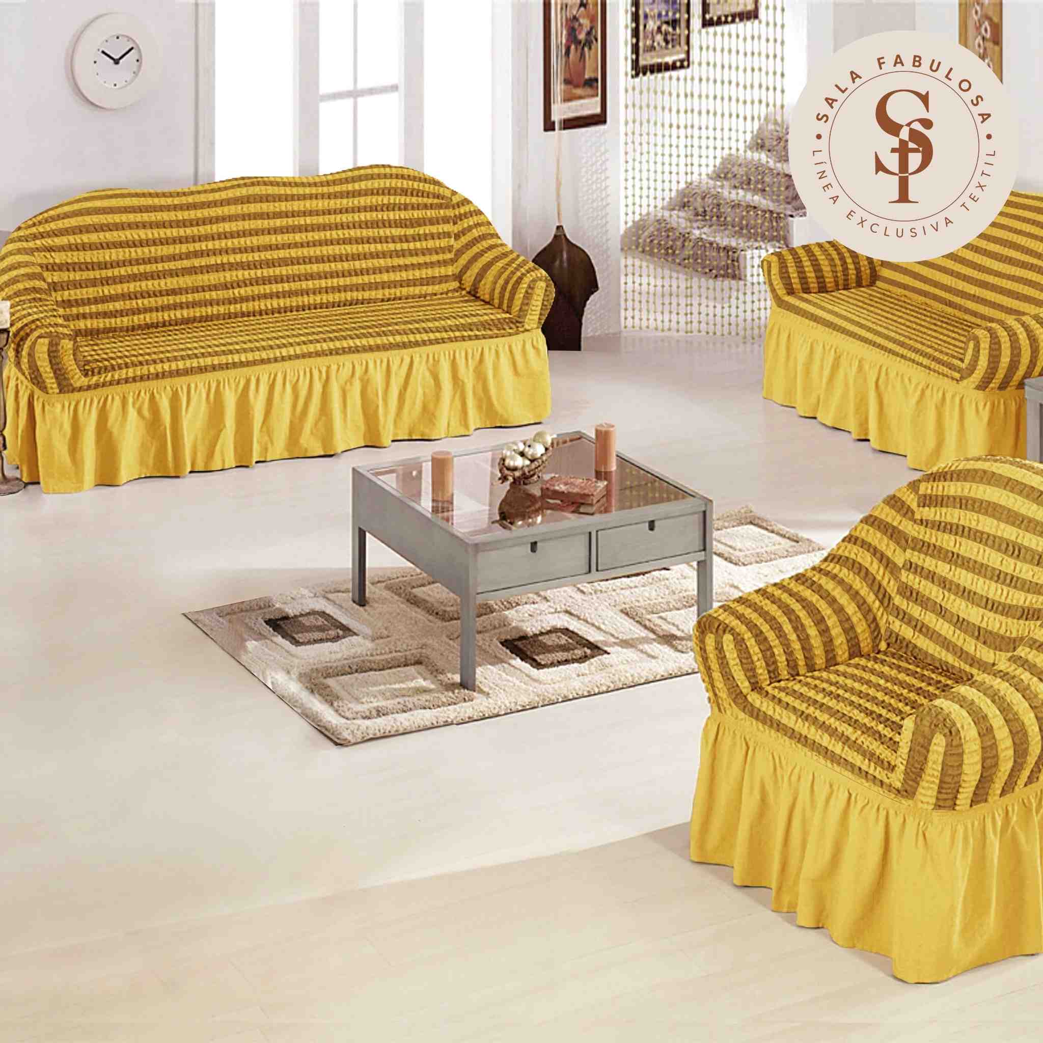 Funda de mueble 3-2-1 burbuja bicolor