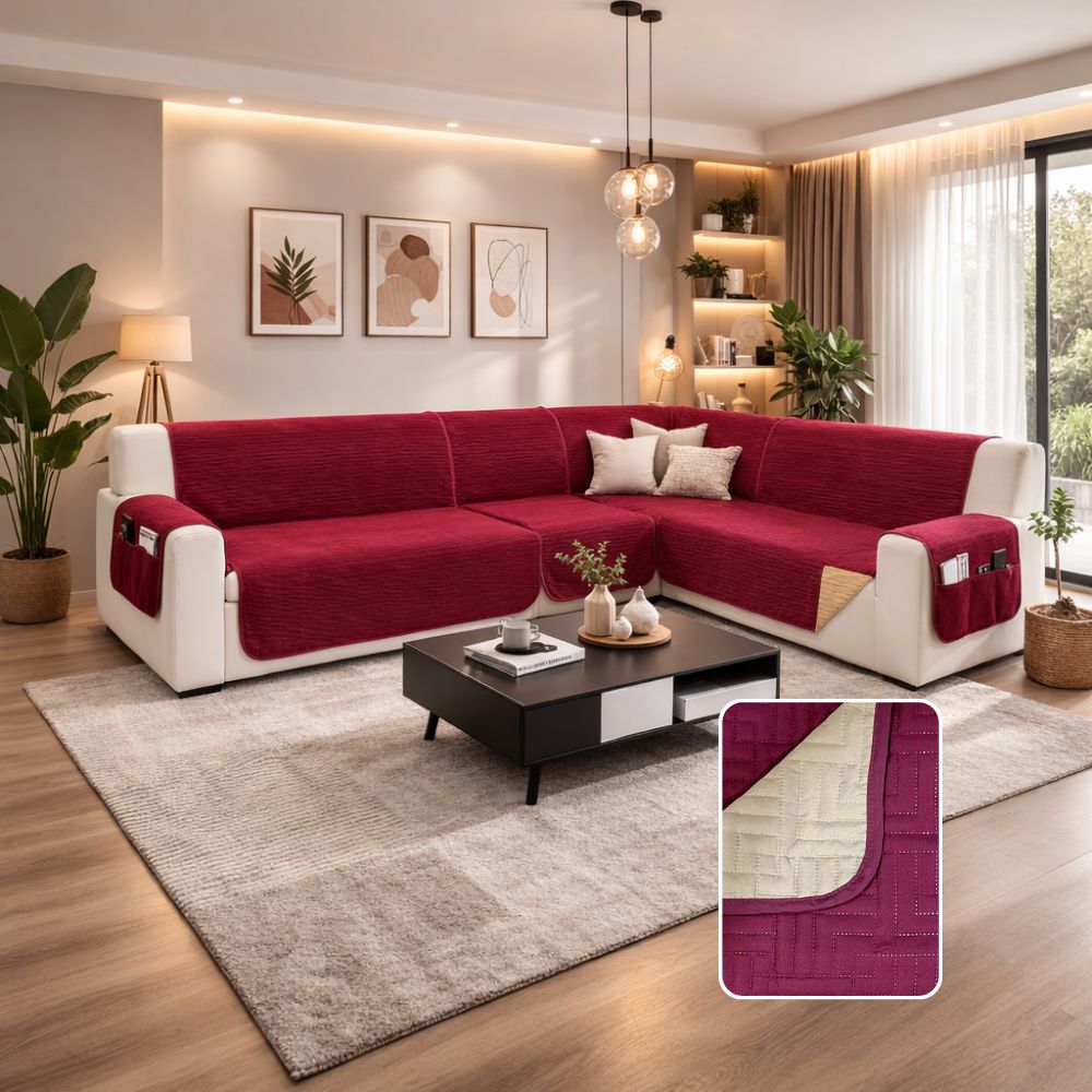 rotector de sofá modular 4 pzs Reversible e impermeable