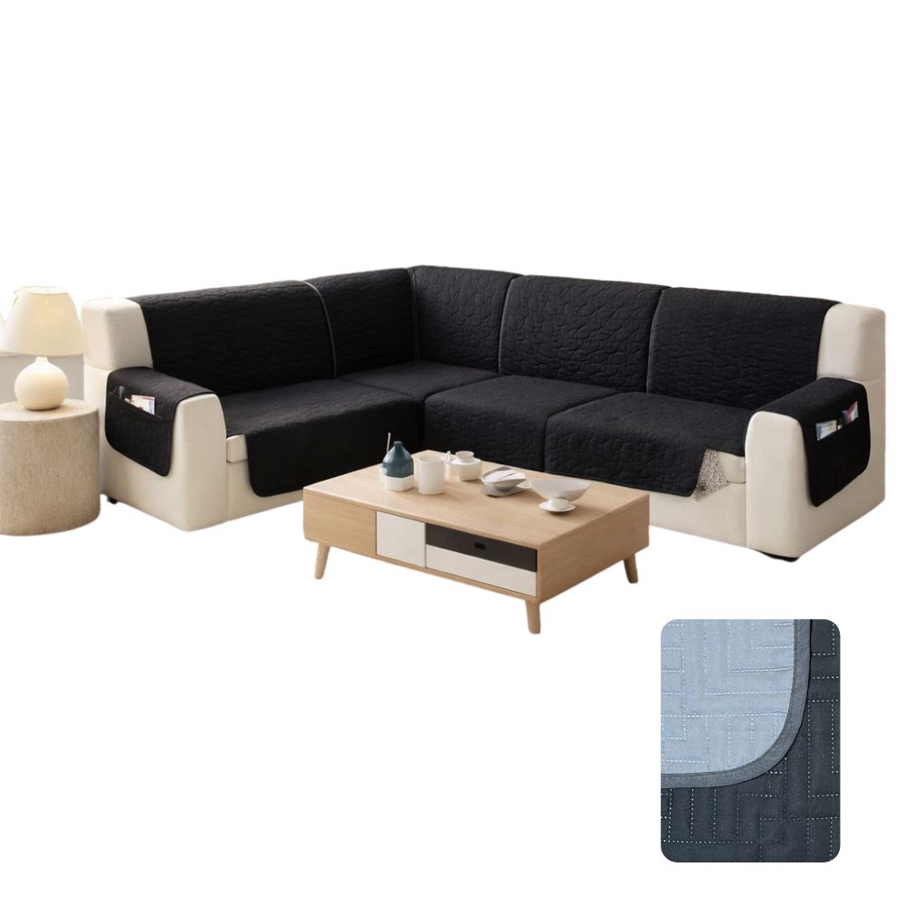 rotector de sofá modular 4 pzs Reversible e impermeable