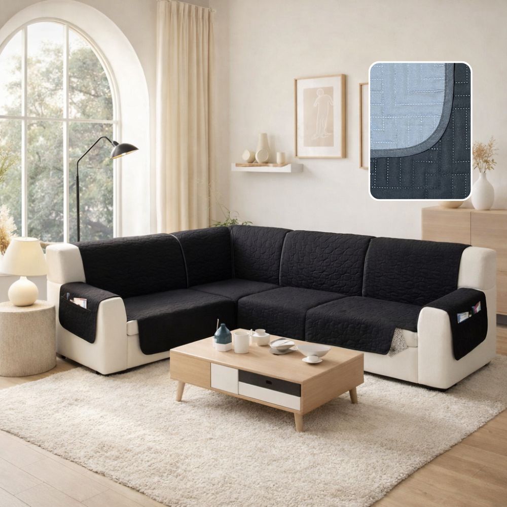 rotector de sofá modular 4 pzs Reversible e impermeable
