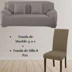 PACK LYCRA ENTERO : Funda de mueble con silla Lycra entero