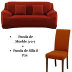 PACK LYCRA ENTERO : Funda de mueble con silla Lycra entero