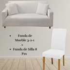 PACK LYCRA ENTERO : Funda de mueble con silla Lycra entero