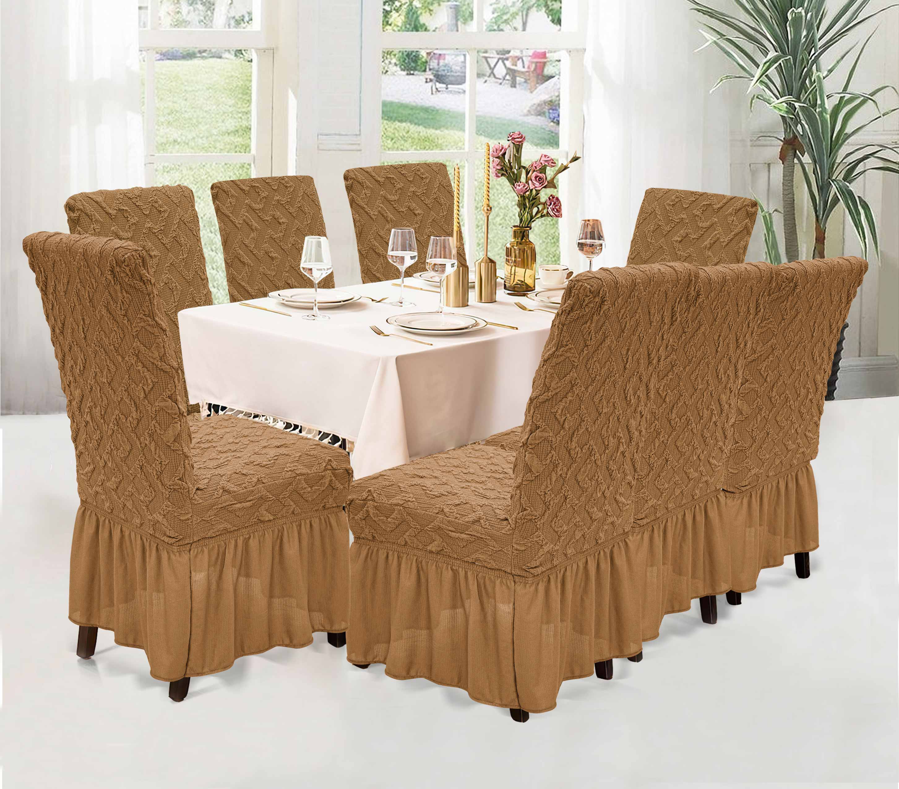 Funda de silla 8 piezas - Alto relieve Natural Culture