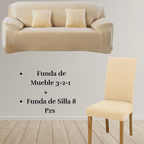 PACK LYCRA ENTERO : Funda de mueble con silla Lycra entero