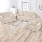 Funda de mueble 3-2-1 Terciopelo Golden Line con 6 fundas de cojines