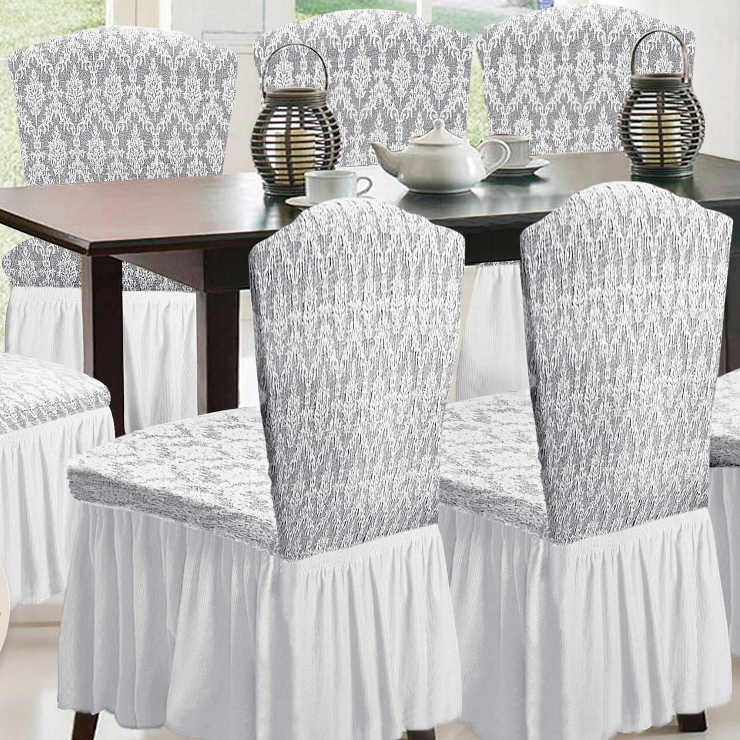 Funda de sillas x8 pzs Alto Relieve