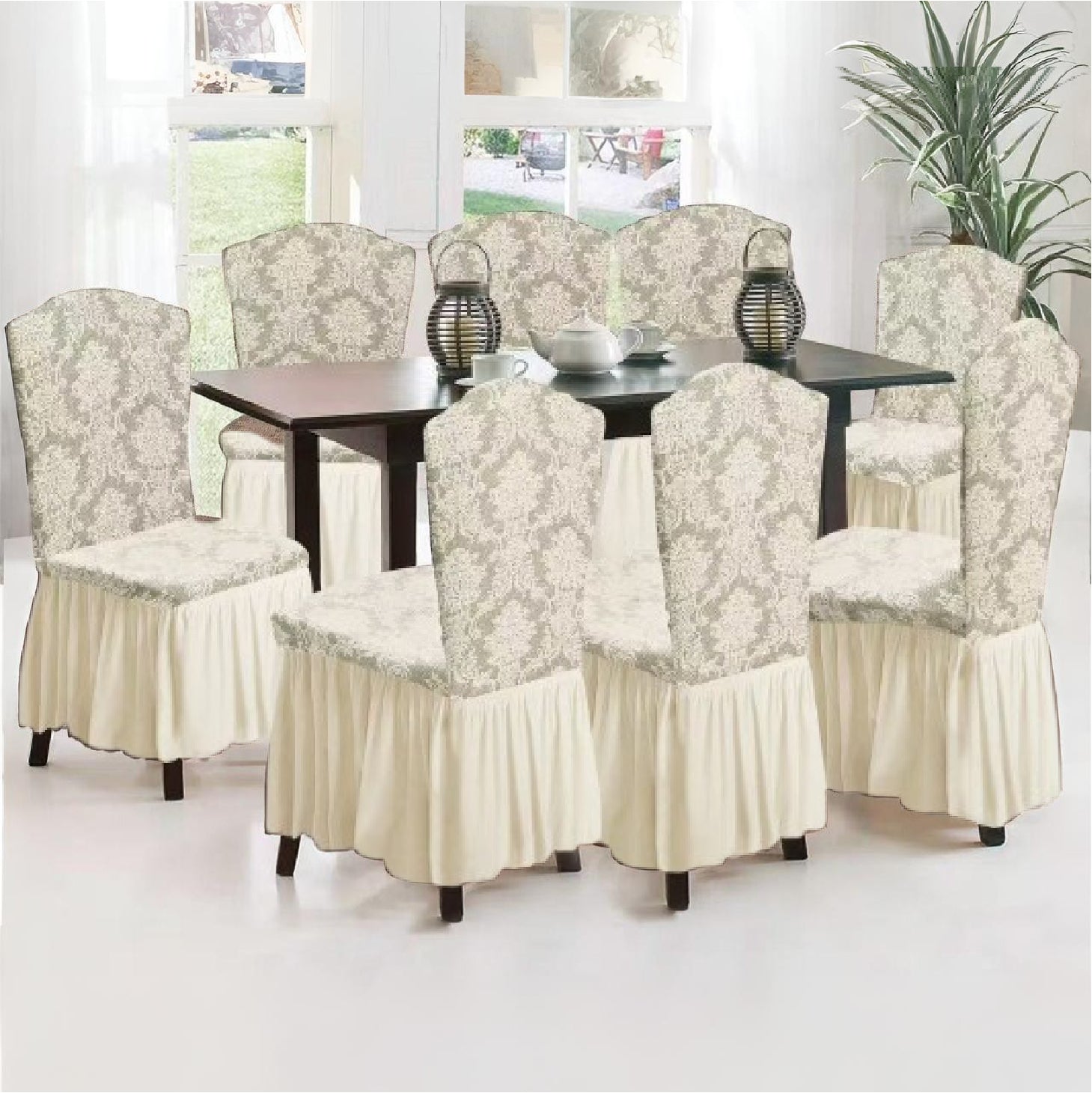 Funda de sillas x8 pzs Alto Relieve