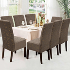 Funda de silla x8 pzs Terciopelo Golden Line