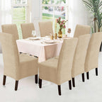 Funda de silla x8 pzs Terciopelo Liso