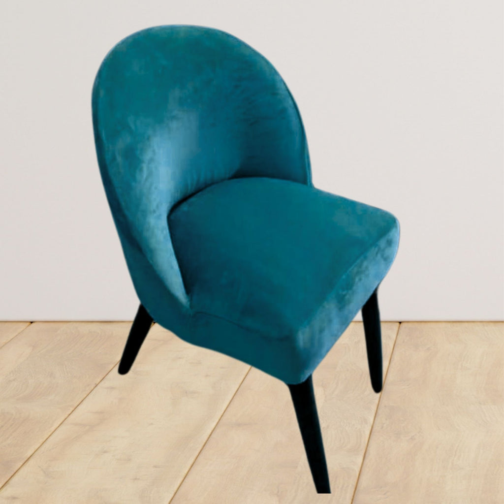 Funda de Silla vintage en terciopelo liso