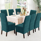 Funda de silla x8 pzs Terciopelo Liso