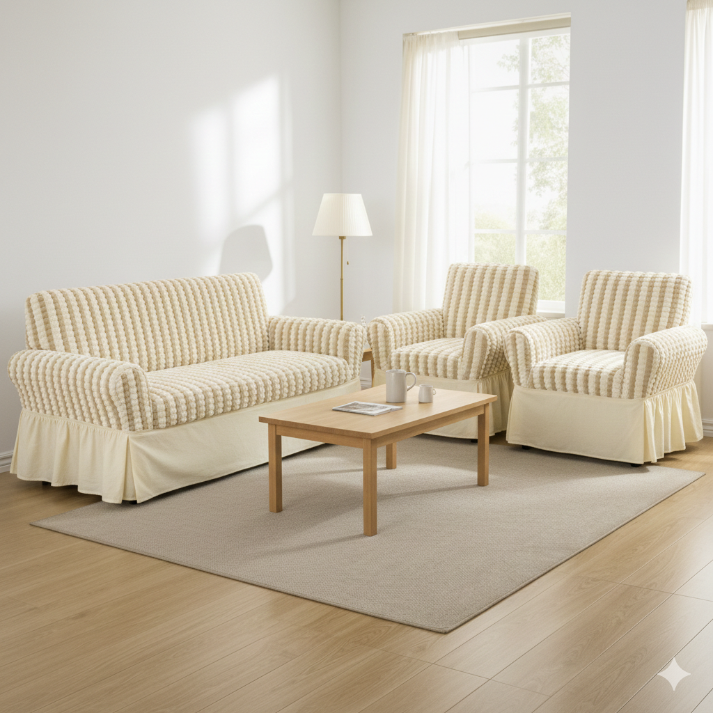 Funda de mueble 3-2-1 burbuja bicolor