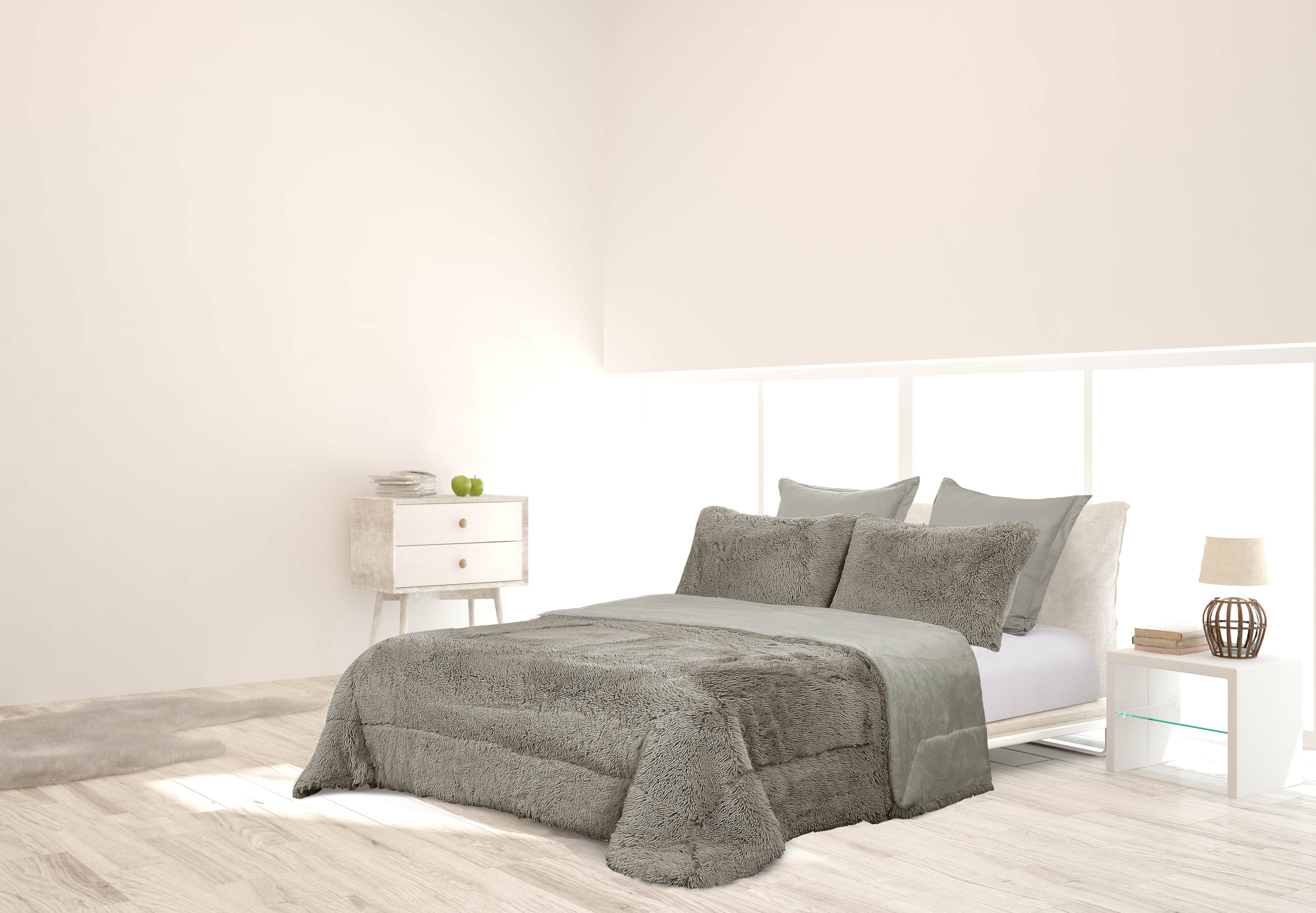 Edredón Ilusión Talla Queen + 2 Fundas de Almohada | Modelo y Calidad Rusa