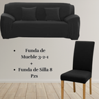 PACK LYCRA ENTERO : Funda de mueble con silla Lycra entero