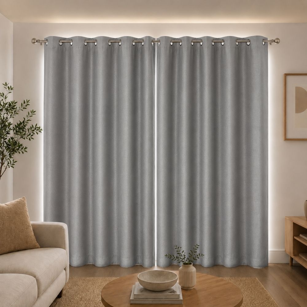Cortina Blackout Tapasol 3x2.30 m – 2 Paños con Argollas
